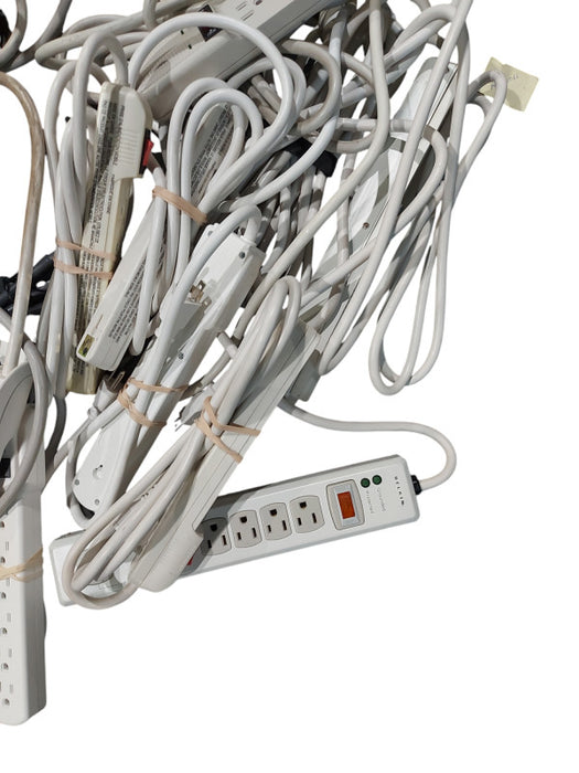 A box of Power Strips with extension cords -Gross weight 11.7KG