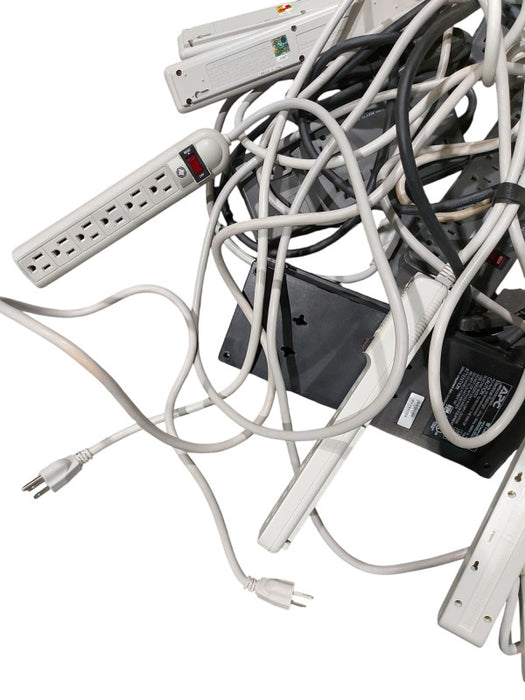 A box of Power Strips with extension cords -Gross weight 11.7KG