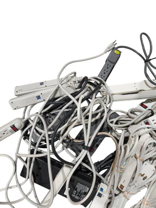 A box of Power Strips with extension cords -Gross weight 11.7KG