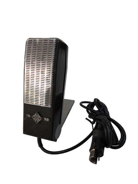 Vintage Antique Telefunken TD 20 Dynamic Microphone Made in Germany =