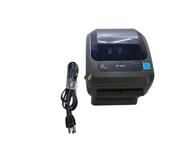 Zebra ZP505 Direct Thermal Label Printer w/ Power Supply Base ZP505-0503-0020