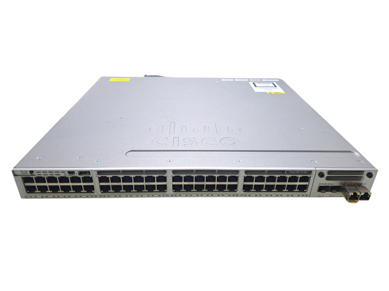 Cisco WS-C3850-48F-L V05 | 48-Port Gigabit PoE+, 4x SFP Switch | 1x 1100W PSU
