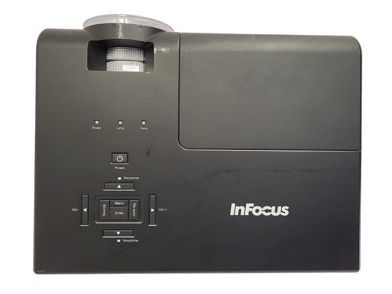 InFocus IN3118HD 3600 Lumens 1920 x 1080 HD Projector 4833HRs No Remote $
