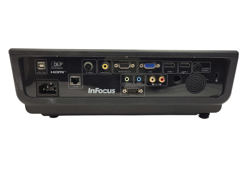 InFocus IN3118HD 3600 Lumens 1920 x 1080 HD Projector 4833HRs No Remote $