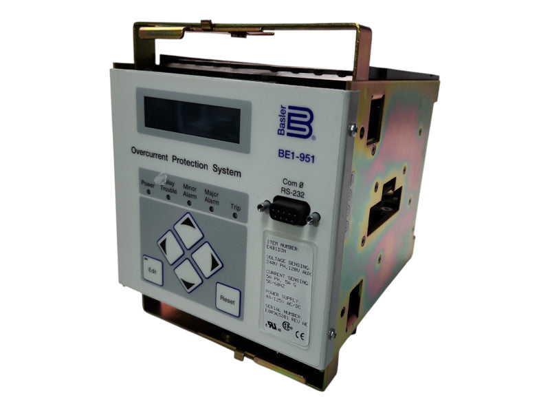 BASLER ELECTRIC BE1-951 OverCurrent Protectıon System, READ