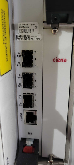 CIENA CN4200 MC CHASSIS W/ CN-47D-00, CN-M3-FLEX-F, 2X PSU, READ _