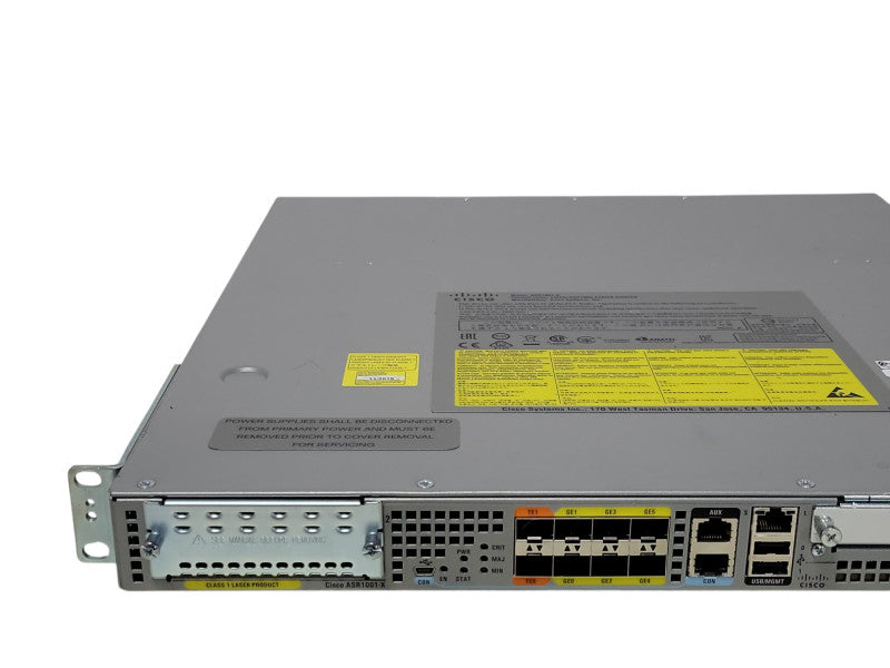 Cisco ASR1001-X V04 Aggregation Services Router 6 x Gigabit SFP Dual Power _