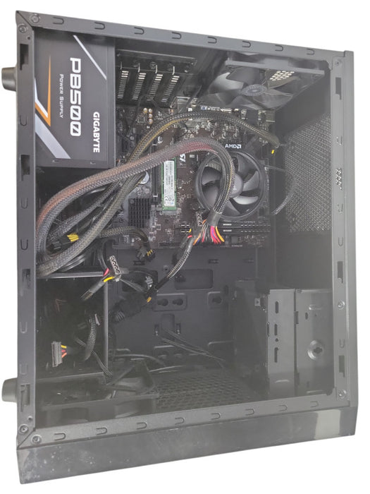 Custom/PC MSI B450M PRO-M2 V2 AMD AM4 AMD Ryzen 5 2400G 12GB RAM 256GB NVMe !