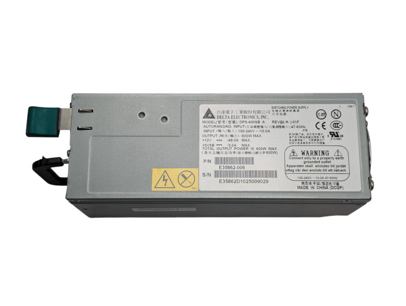 Delta DPS-600SB for QNAP TS-1279U-RP 600W Power Supply Unit Q-