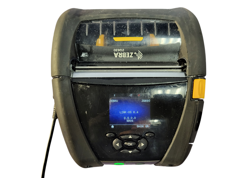Zebra ZQ630 Direct Bluetooth WiFi barcode thermal Printer /No battery $