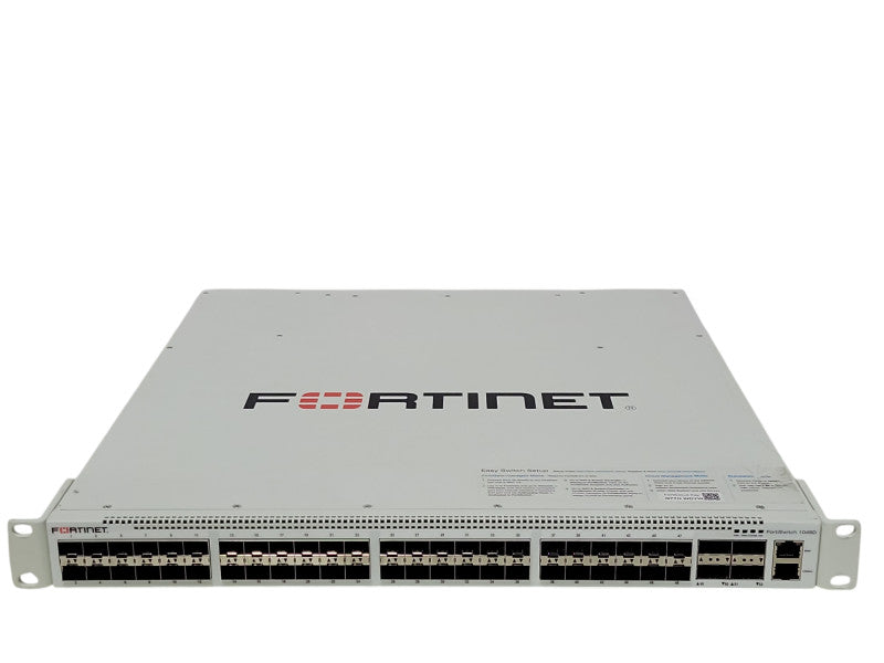Fortinet FortiSwitch FS-1048D 48x10GE SFP+ 4x40GE, 2x PSU, READ _