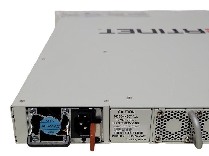 Fortinet FortiSwitch FS-1048D 48x10GE SFP+ 4x40GE, 2x PSU, READ _