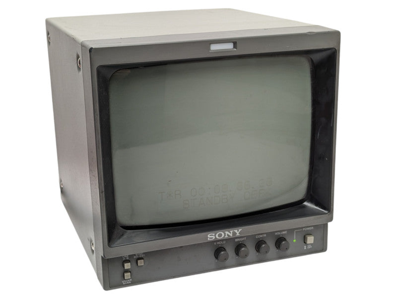 Vintage Sony PVM-97 CRT 8 inch Black & White TV Monitor PLEASE READ  -