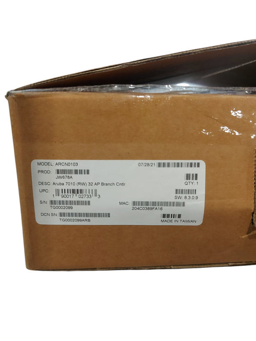 Aruba Networks 7010 ARCN0103 16-Port Mobility Controller - OPEN BOX