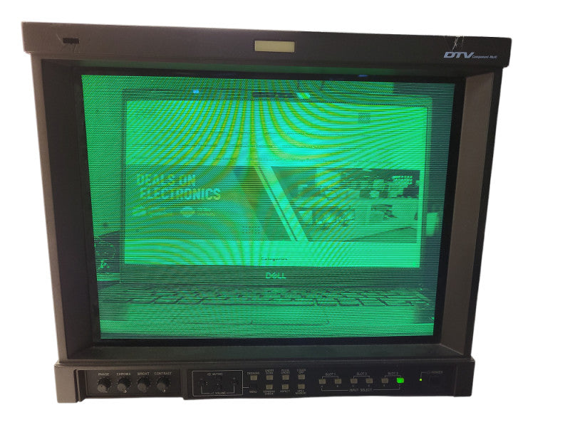 Vintage JVC 17inch dt-v1710cg grade 1 monitor with HDSDI input READ $