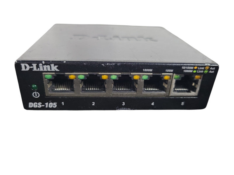 D-Link DGS (DGS-105) 5-Port Gigabit External Switch !