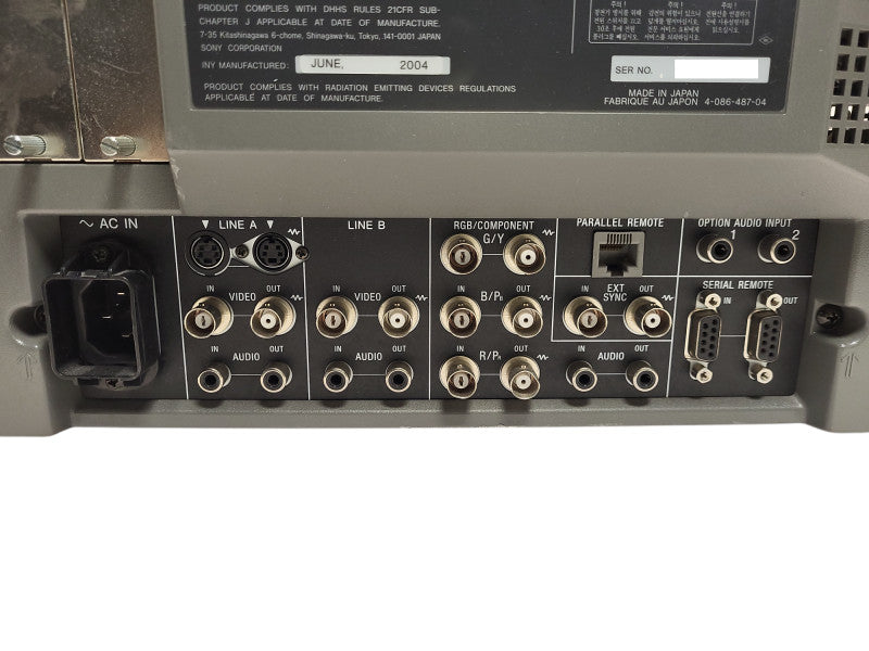 Sony PVM-14L5 Professional Multiformat HD Color Grading Monitor Made in Japan $