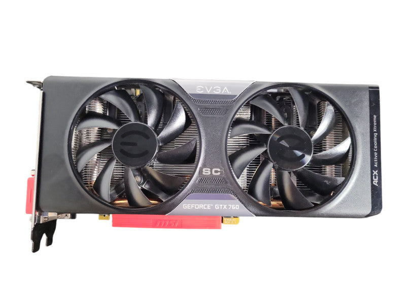 EVGA GeForce GTX760 2GB GDDR5 02G-P4-2765-KR Video Graphics Card !