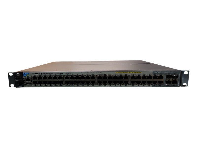 HP 2920-48G PoE+ Gigabit Network Switch J9729A w/ 2x J9731A MODULES