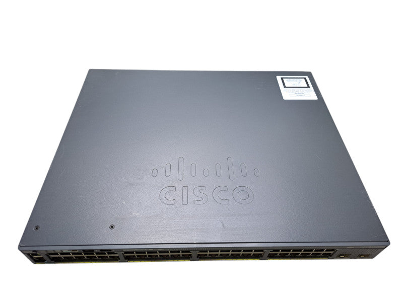 Cisco WS-C2960X-48FPD-L V01 | 48-Port Gigabit PoE+ 740W 2x 10G SFP+ Switch