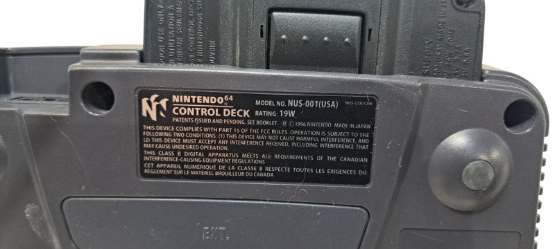 Genuine Nintendo 64 Video Game Console|  READ