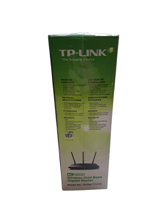(New) TP-Link AC1200 Wireless Dual Band Gigabit WiFi Router Archer C1200 Q