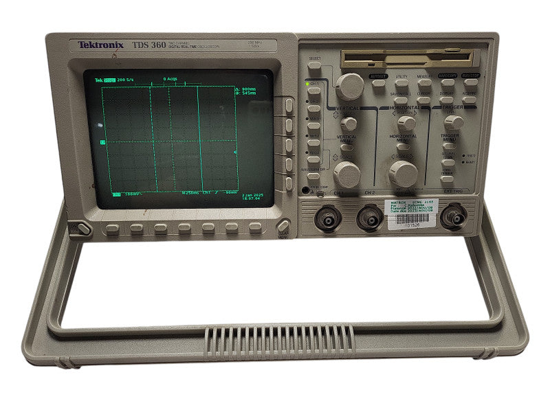 TEKTRONIX TDS 360 OSCILLOSCOPE READ $
