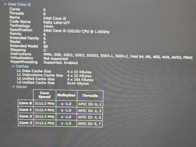Dell Latitude 5410| i5-10210U| 16GB DDR4| 256GB SSD READ β BudLap