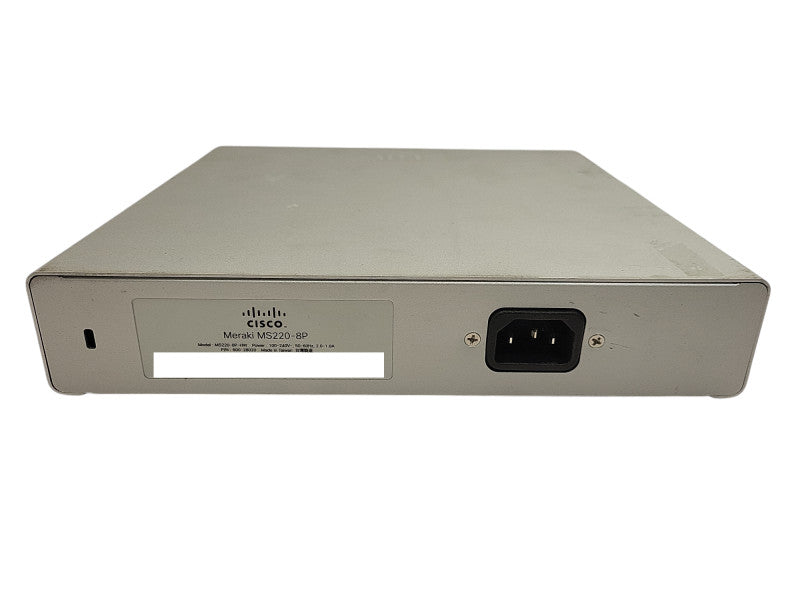Cisco Meraki MS220-8P, 8-Port Gigabit PoE Network Switch, UNCLAIMED  Q$