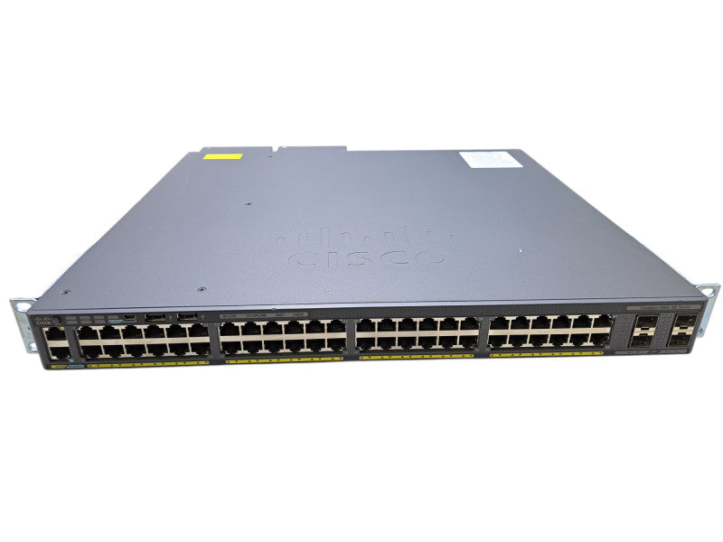 Cisco WS-C2960XR-48FPS-I V06 | 48-Port Gigabit PoE+ 740W Switch w/ 2x 1025WAC