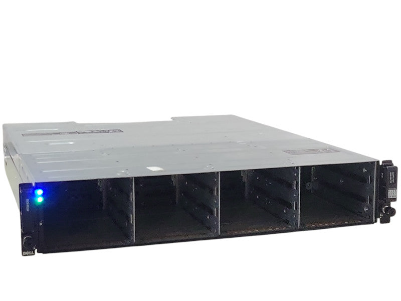 Dell PowerVault MD1400 Storage Array 12x 3.5" 2x 12G-SAS-4 EMM 2x 600W PSU _