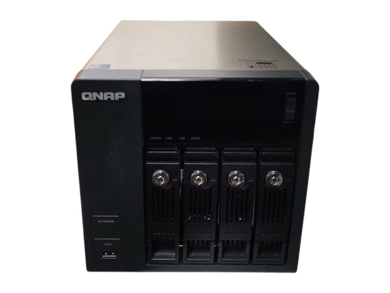QNAP TS-469 Pro 4-Bay Network Attached Storage, w/ 4x 4TB HDDs