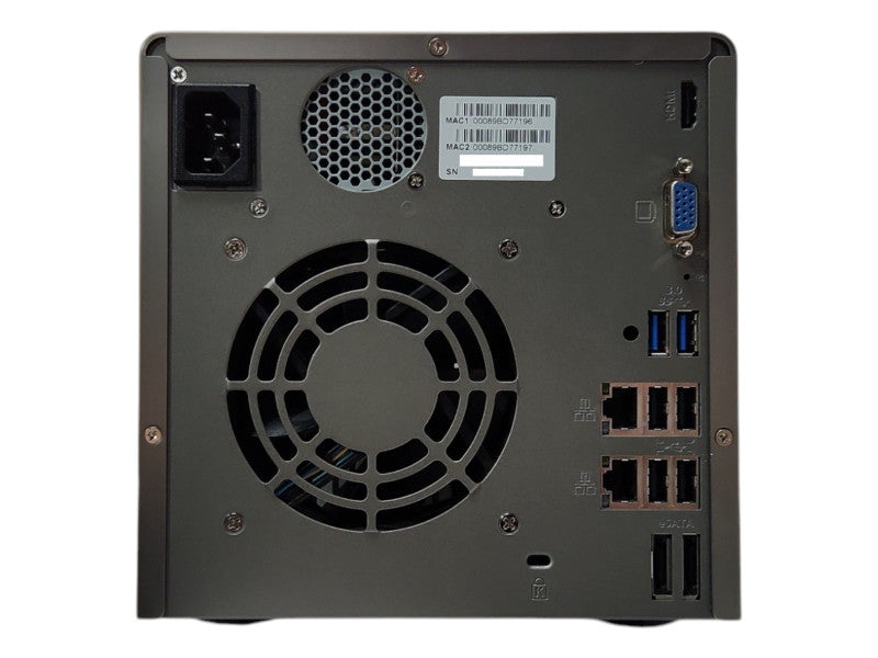 QNAP TS-469 Pro 4-Bay Network Attached Storage, w/ 4x 4TB HDDs