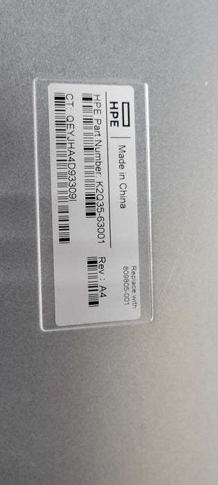 HPE K2Q35-63001 HP 809805-001 3PAR 8200 STORESERV CONTROLLER NODE REV A4 Q_