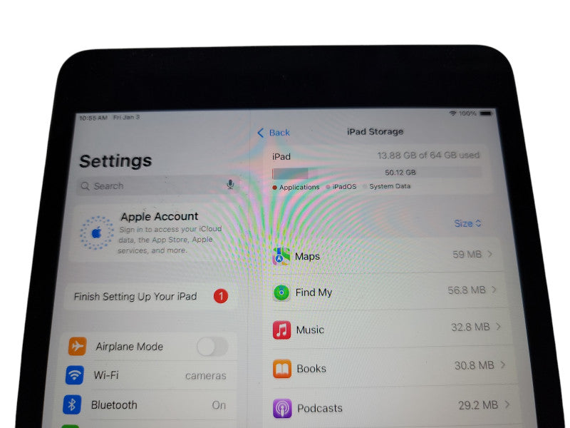Apple iPad Mini 5th Gen - 64GB - Space Gray [A2133] (