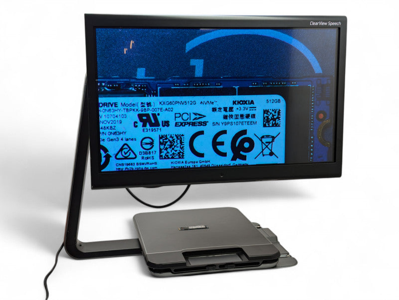 Optelec ClearView Speech CV-DP-TF24-SP-G2 ASM-1869-04155 Please READ  -