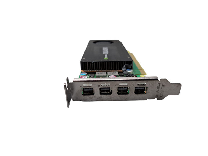 NVIDIA Quadro K1200 | 4GB GDDR5 Low Profile Graphics Card | 4x MiniDP