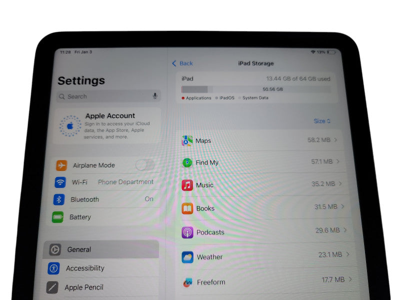 Apple iPad Air 4th Gen - 64GB - Space Gray [A2316] (