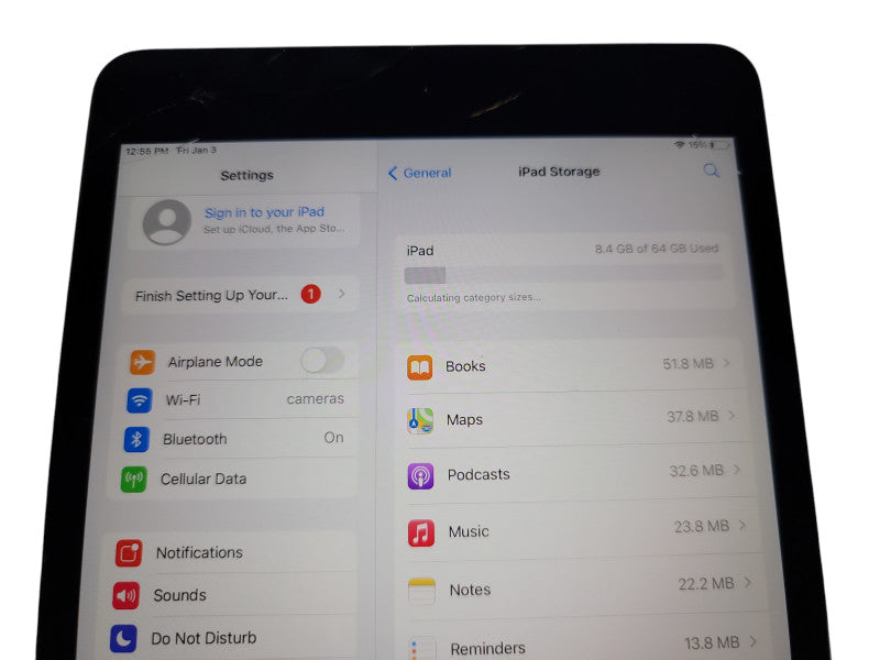 Apple iPad Mini 5th Gen - 64GB - Space Gray [A2126 | Read] (
