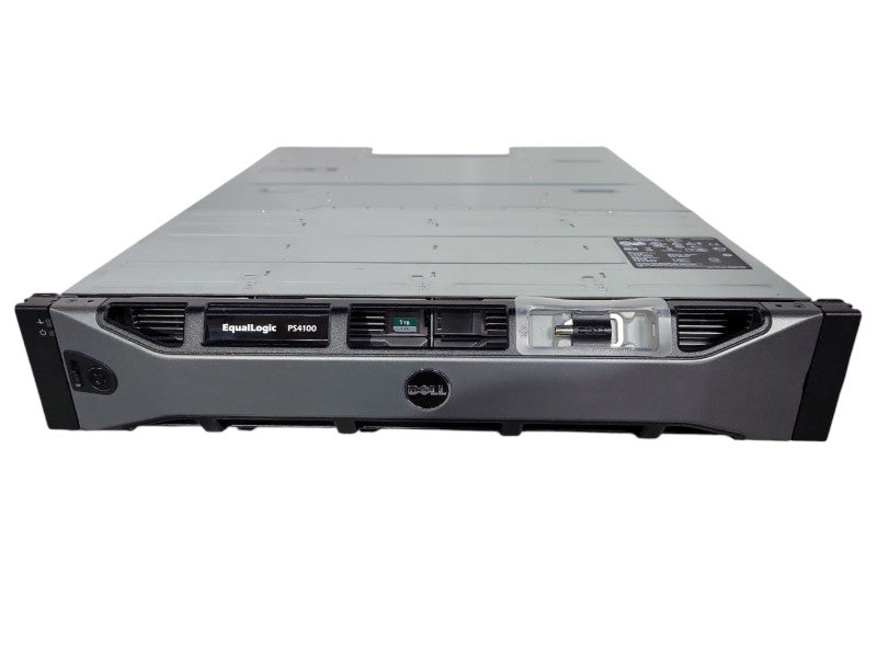 DELL EqualLogic PS4100 E03J 12 Bay SAN with 2x Control Module 12  !