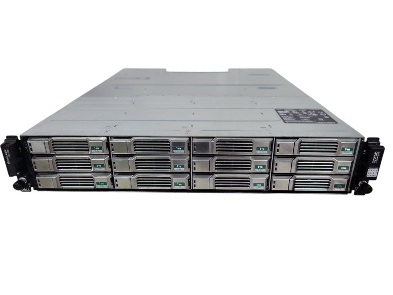 DELL EqualLogic PS4100 E03J 12 Bay SAN with 2x Control Module 12  !