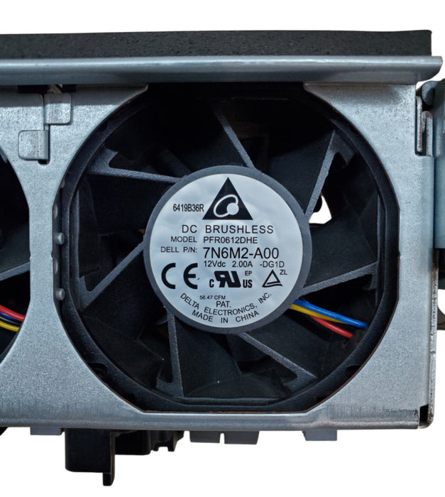 DC Brushless PFR0612DHE | Dell 7N6M2-A00 | Cooling Fan Kit for Dell R730