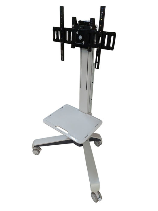 Ergotron Tv Stand Cart on Wheels / Tilting  , has a shelf  =