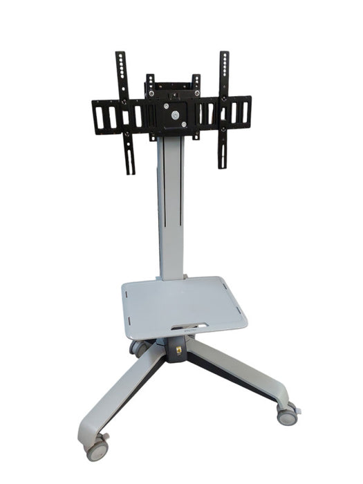 Ergotron Tv Stand Cart on Wheels / Tilting  , has a shelf  =