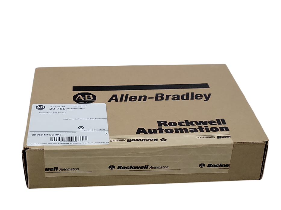New Allen Bradley Bulletin 20-750 fiber optic cable 3200mm 20-750-MFOC-3K2 Q_