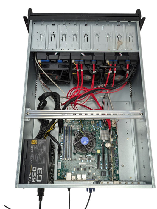 Nice Custom 4U Rack Server PC Supermicro X11SSL-F  -