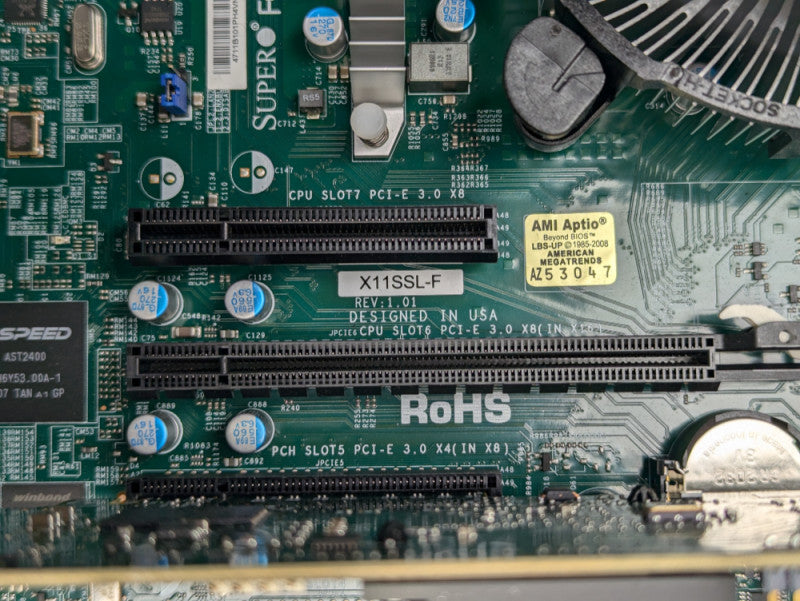 Nice Custom 4U Rack Server PC Supermicro X11SSL-F  -