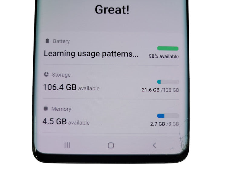 Samsung Galaxy S10 Plus - 128GB - Navy Blue [SM-G975F/DS | Read] (