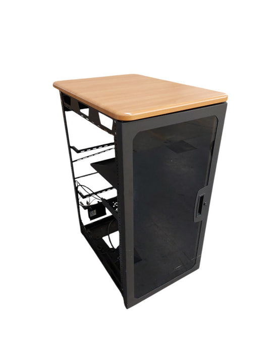 Middle Atlantic Server/Audio Half Rack / Left Wall Side Panel Missing  =