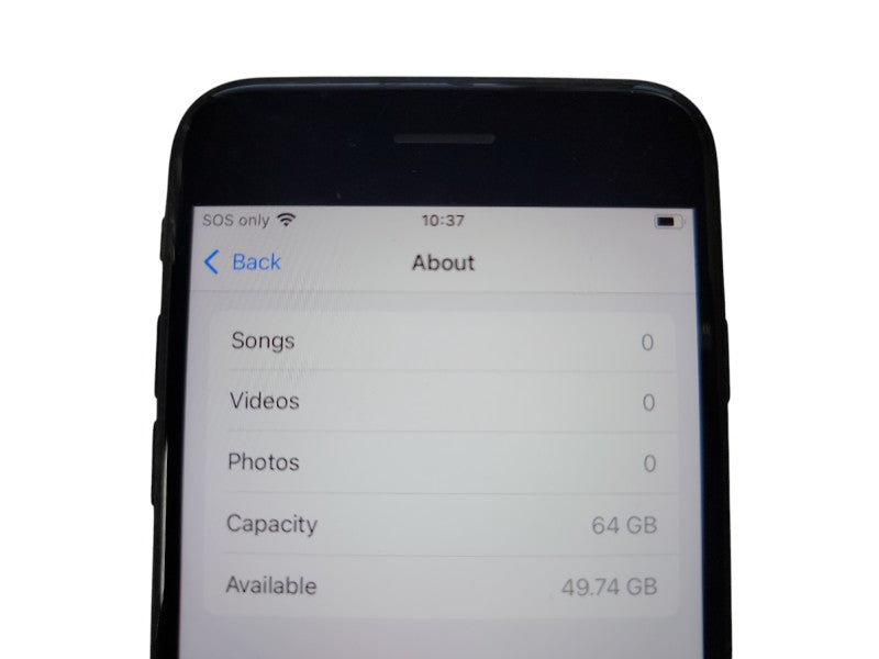 Apple iPhone SE 2 - 64GB - Space Gray [A2275] (